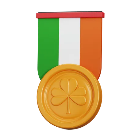 Ireland Medal  3D Icon