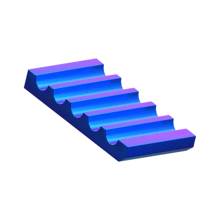 Iridescent Shape 3D Icon