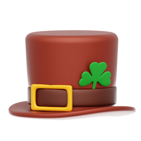 Irischer Hut  3D Icon