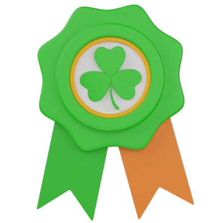Irish Badge  3D Icon