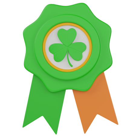 Irish Badge  3D Icon