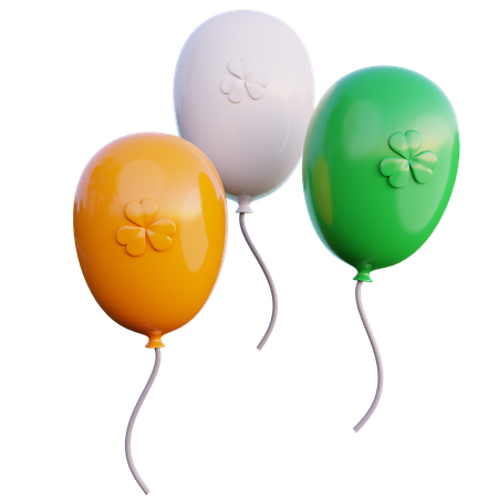 Irish Balloon  3D Icon