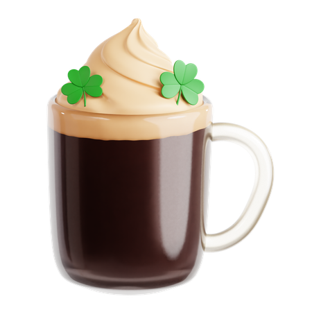 Irish Coffee  3D Icon