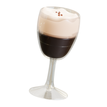 Irish Coffee  3D Icon