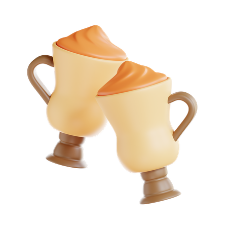 Irish Coffee  3D Icon