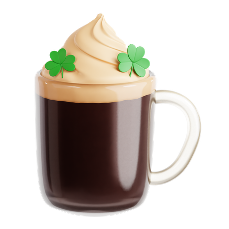 Irish Coffee  3D Icon