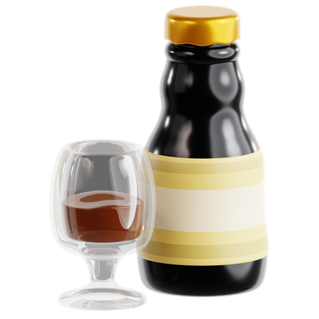 아일랜드 음료  3D Icon