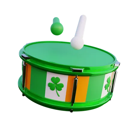 Irish Drums  3D Icon