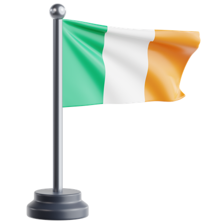 Irish Flag 2  3D Icon