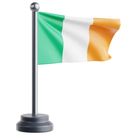 Irish Flag 2  3D Icon