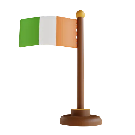 Irish Flag  3D Icon