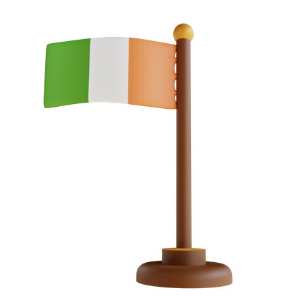 Irish Flag  3D Icon