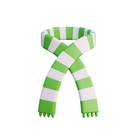 Irish Scarf  3D Icon