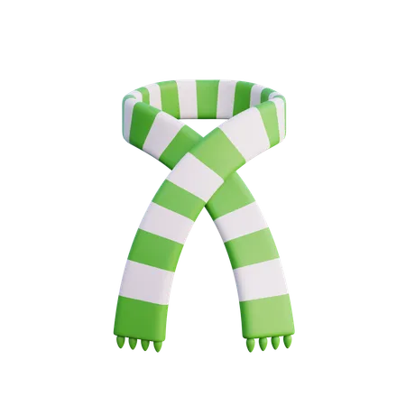 Irish Scarf  3D Icon