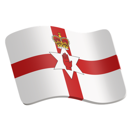 Irlanda del Norte  3D Icon