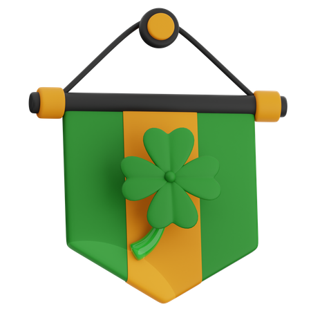 Irlandais  3D Icon