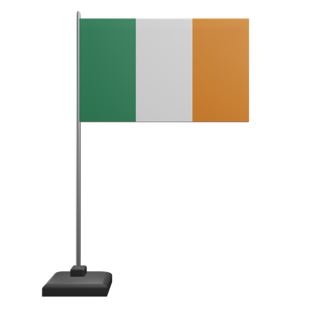 Drapeau de l'Irlande  3D Icon