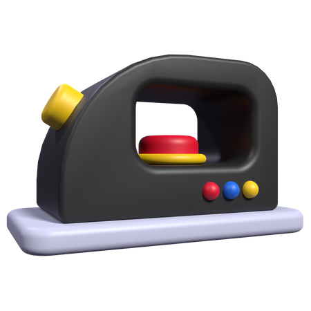 Iron  3D Icon