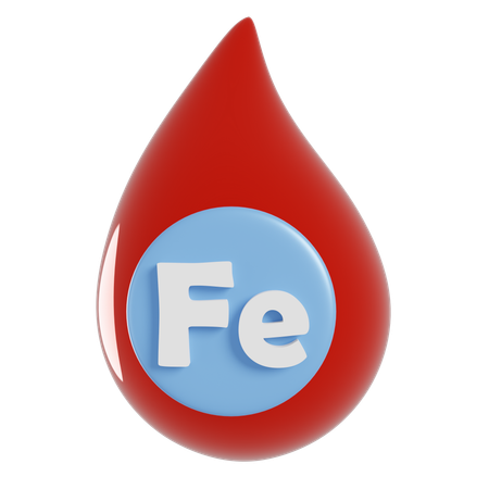 Iron  3D Icon