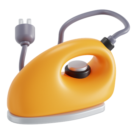 Iron  3D Icon