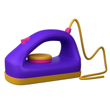 Iron  3D Icon