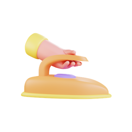 Iron  3D Icon