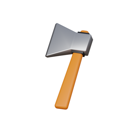 Iron Axe  3D Icon