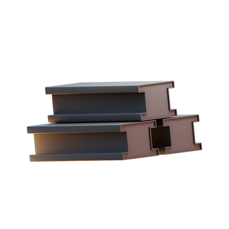 Iron bar  3D Icon