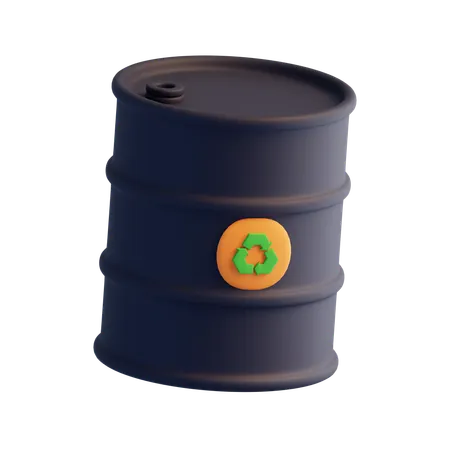 Iron Barrel  3D Icon
