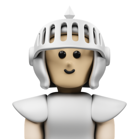 Iron Knight Avatar  3D Icon