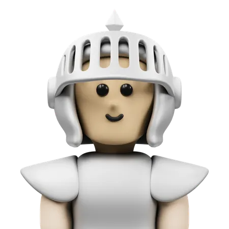 Iron Knight Avatar  3D Icon