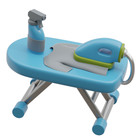 Iron Table  3D Icon