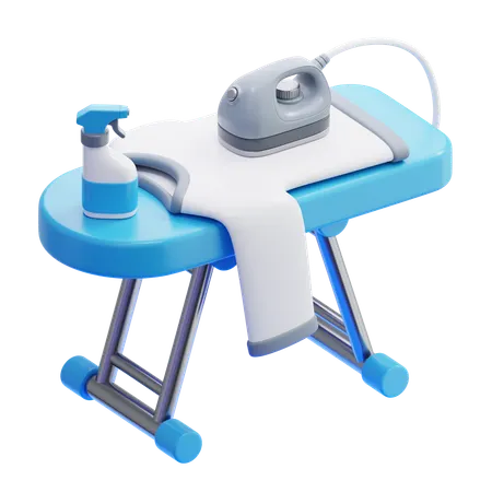 Iron Table  3D Icon