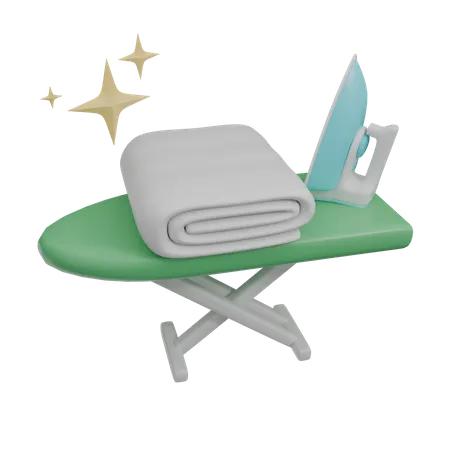 Iron Table  3D Icon