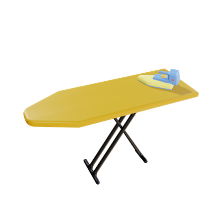 Iron Table  3D Icon