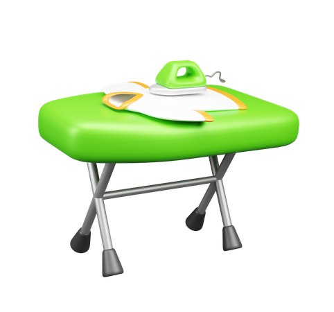 Ironing Clothes  3D Icon