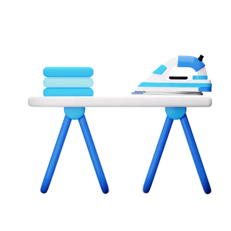 Ironing Table  3D Icon