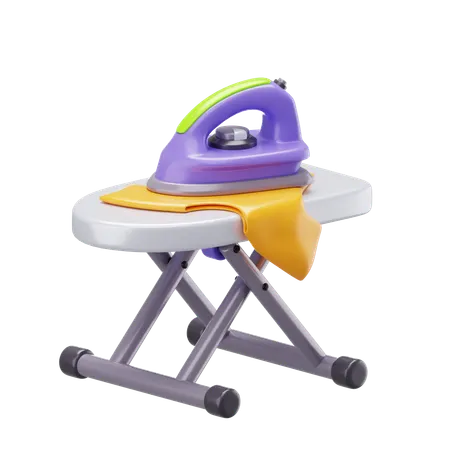 Ironing Table  3D Icon