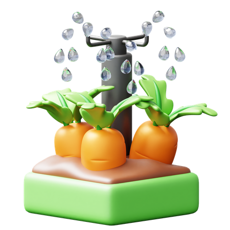 Irrigation  3D Icon