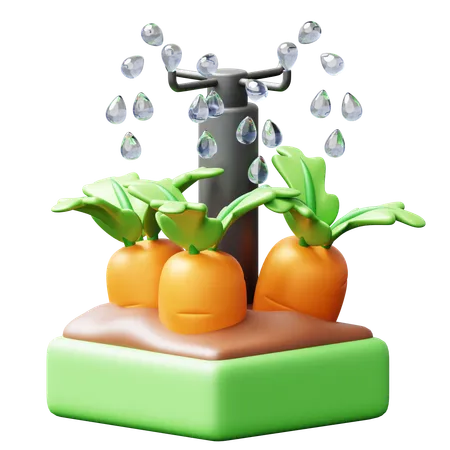 Irrigation  3D Icon