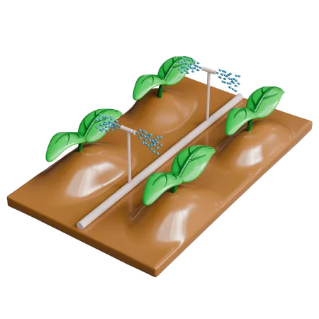 Irrigation  3D Icon