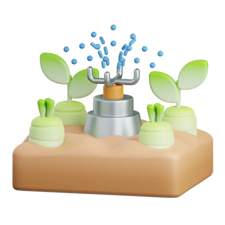 Irrigation  3D Icon