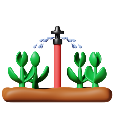 Irrigation  3D Icon