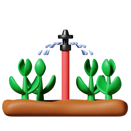 Irrigation  3D Icon