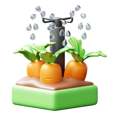 Irrigation  3D Icon