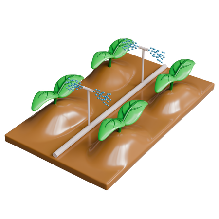 Irrigation  3D Icon