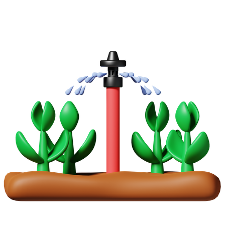 Irrigation  3D Icon