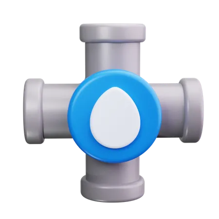 Irrigation Pipe  3D Icon