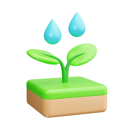 灌漑システム  3D Icon