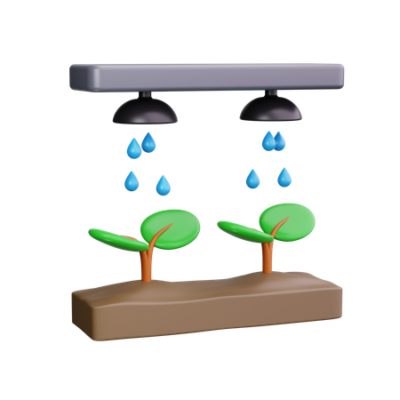 Irrigation System  3D Icon